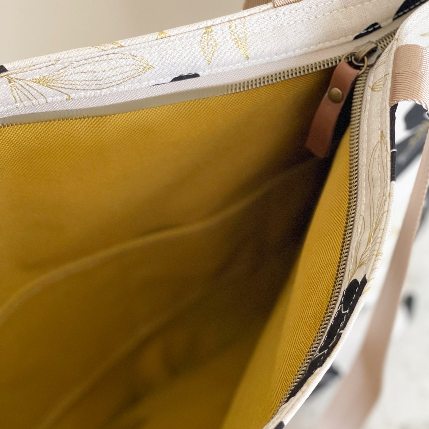 Zipper Tote Bag