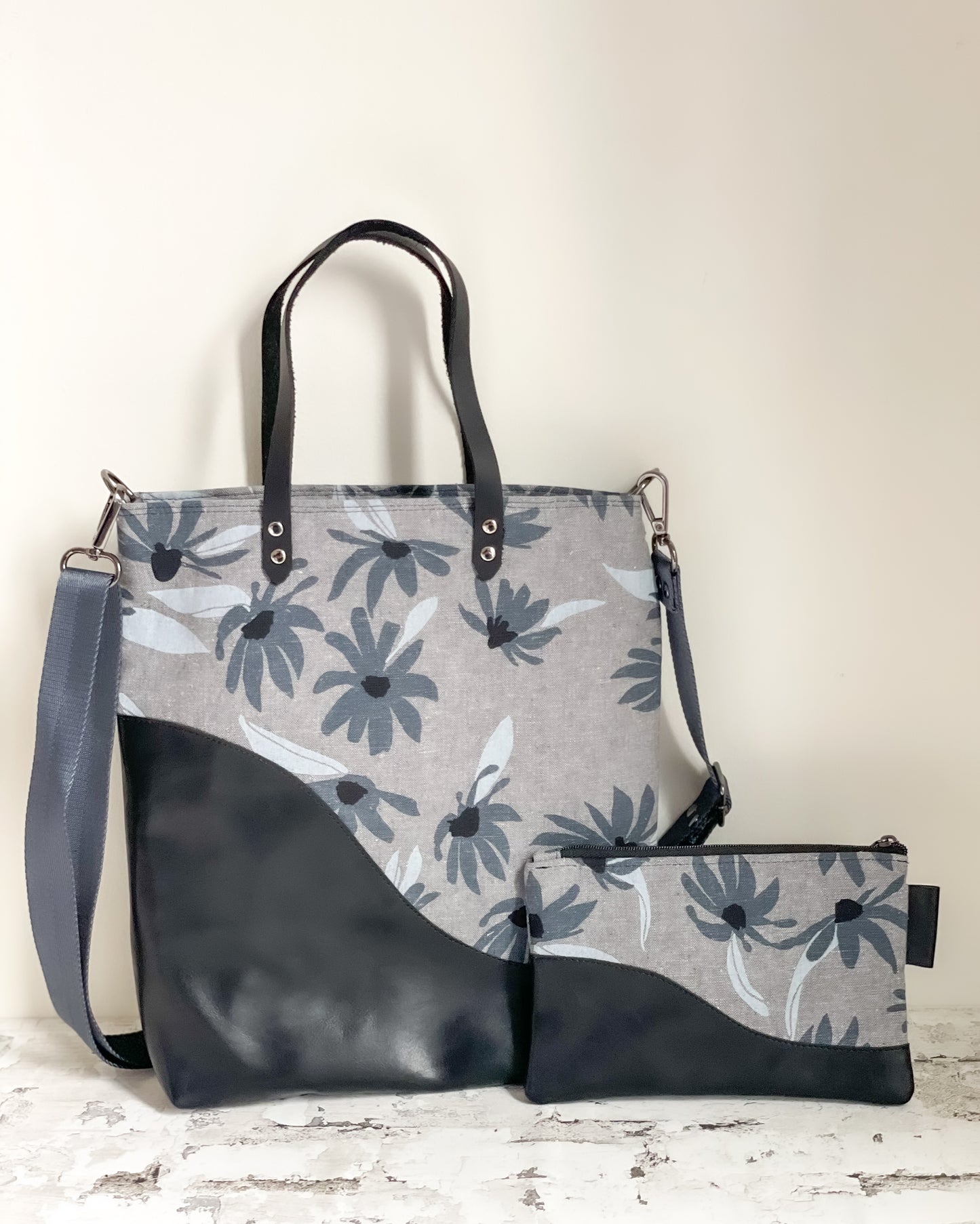 Minimalist Curve Crossbody Tote