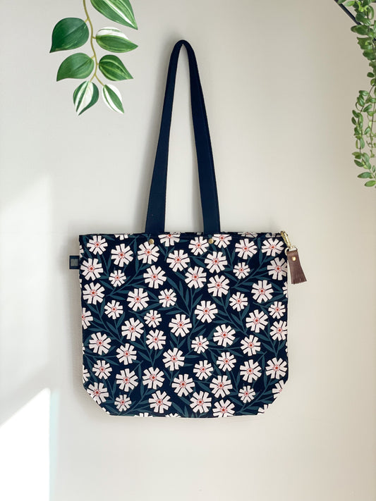 Zipper Tote Bag