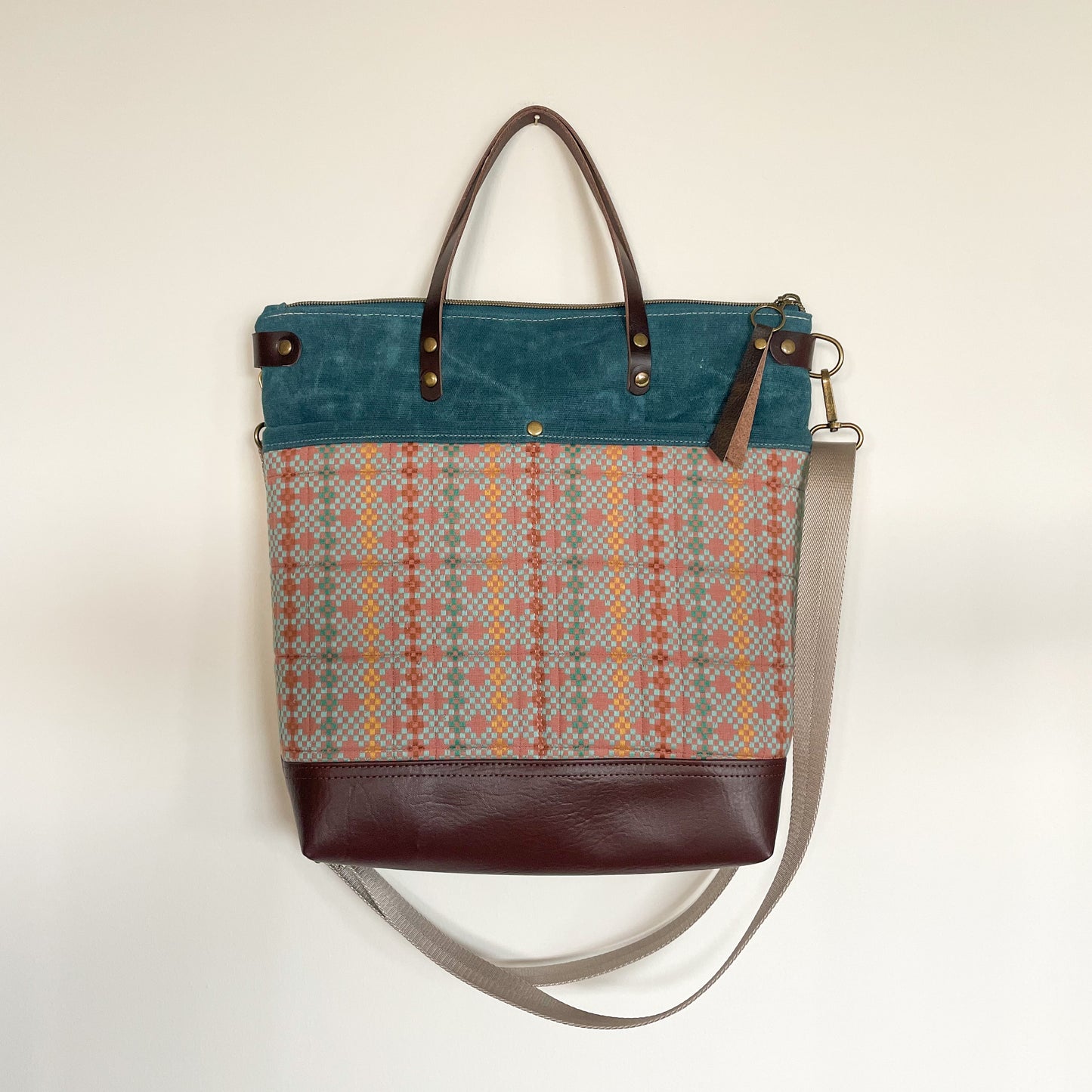 Zip Crossbody Tote