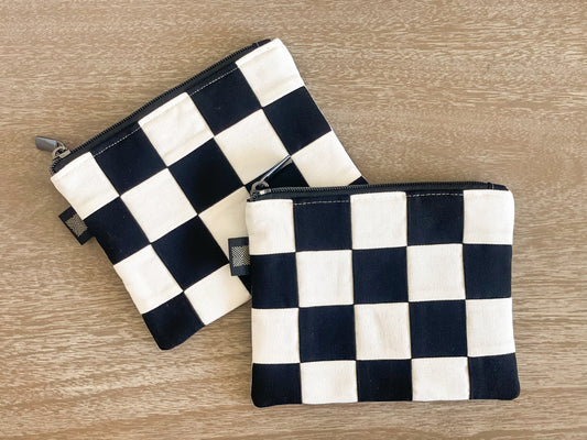 Mini Pouches Checkered