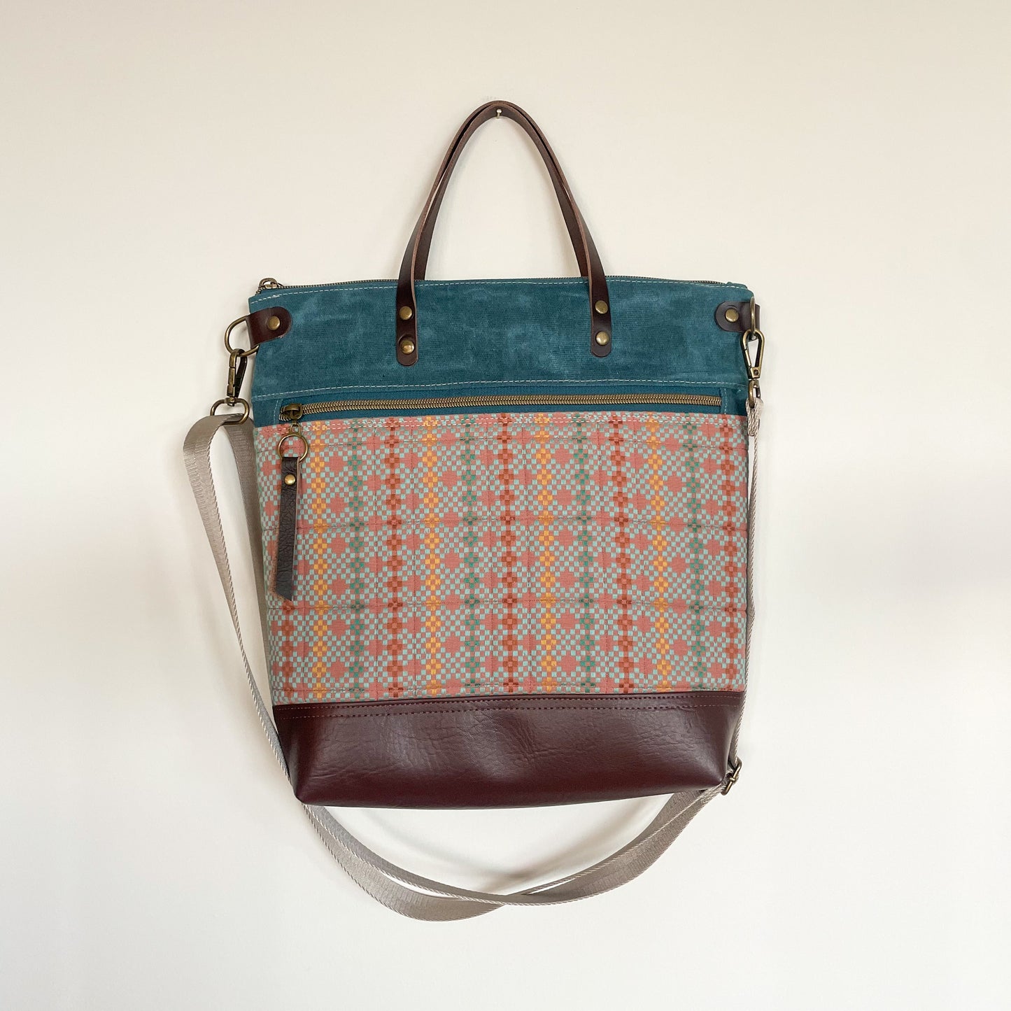 Zip Crossbody Tote