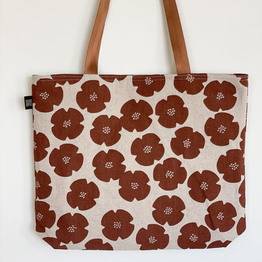 Zipper Tote Bag