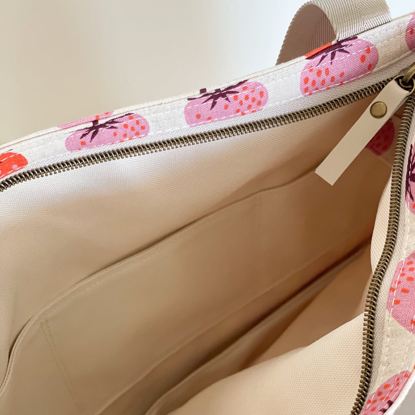 Zipper Tote Bag