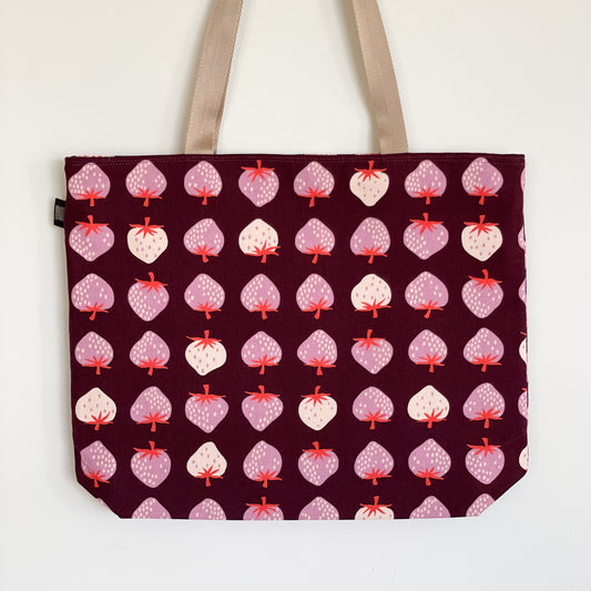 Zipper Tote Bag