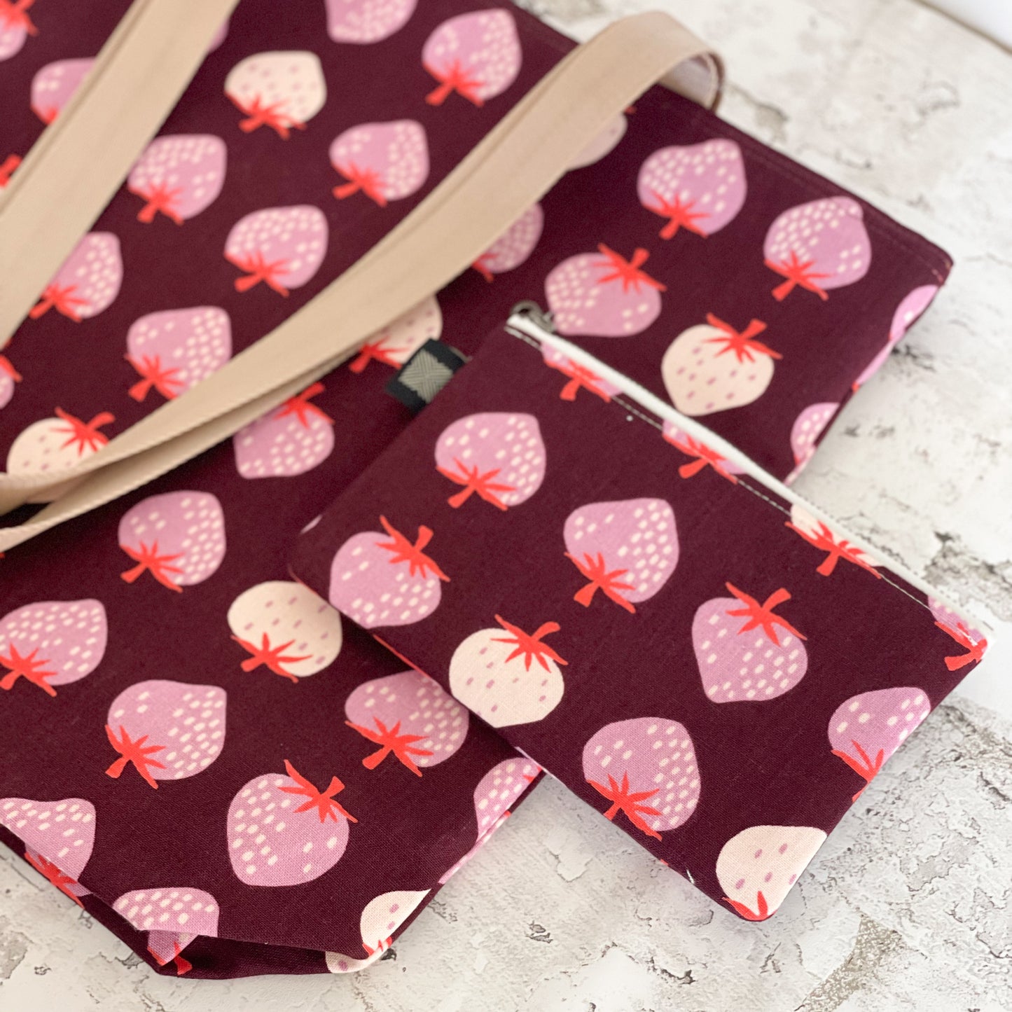 Zipper Tote Bag